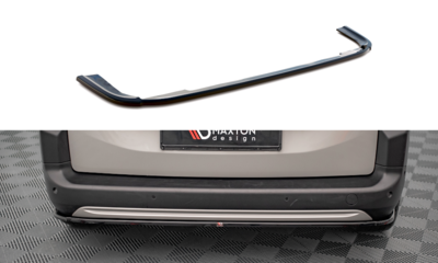 Maxton Design Citroen Berlingo MK3 Valance Centre Rear Splitter Versie 1