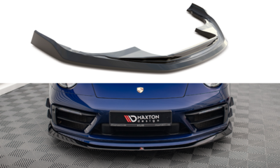 Maxton Design Porsche 911 / 992 Carrera S Aero Voorspoiler Spoiler Splitter Versie 2