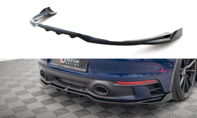 Maxton Design Porsche 911 / 992 Carrera S Aero  Rear Centre Diffuser Vertical Bar Versie 2