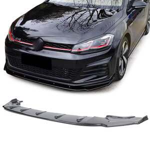 Spoiler Voorspoiler Splitter Lip Carbon Look Geschikt Voor Volkswagen Golf 7 GTI GTD 