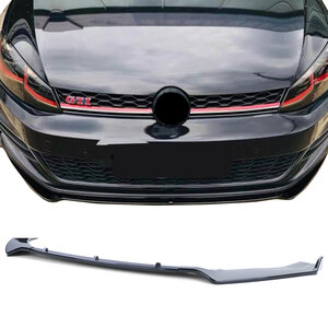 Cup Spoiler Voorspoiler Splitter Lip Hoogglans Zwart Geschikt Voor Volkswagen Golf 7 GTI GTD 
