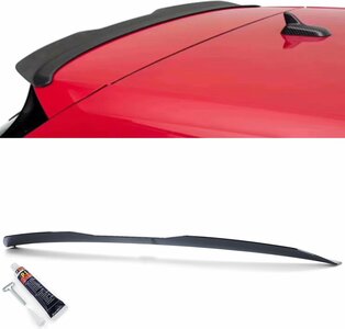 Volkswagen Golf 7 GTI Achterklep Spoiler Extension Carbon Look