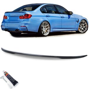 Passend Voor Bmw 3 Serie F30 Kofferklep Spoiler Achterklep M3 Styling Hoogglans Zwart