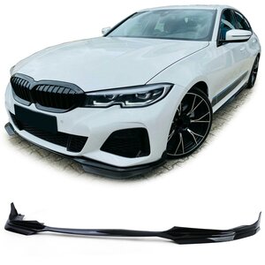 Bmw 3 Serie G20 G21 M Pakket Spoiler Voorspoiler Splitter Lip Hoogglans Zwart