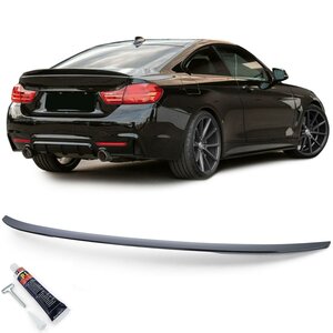 Bmw 4 Serie F32 Coupe Kofferklep Spoiler Achterklep Glans Zwart