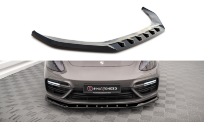 Maxton Design Porsche Panamera E-Hybrid 971 Voorspoiler Spoiler Splitter Versie 1