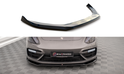 Maxton Design Porsche Panamera E-Hybrid 971 Voorspoiler Spoiler Splitter Versie 2