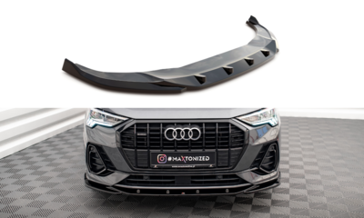 Maxton Design Audi Q3 S Line F3 Splitter Voorspoiler Spoiler Versie 1