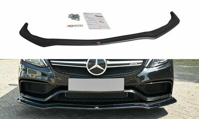 Maxton Design Mercedes C63 AMG Sedan W205 Voorspoiler Spoiler Splitter Versie 1