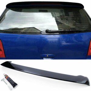 Dakspoiler Extention Lip Styling Dak Spoiler Hoogglans Zwart Geschikt Voor Vw Polo 9N 9N3 