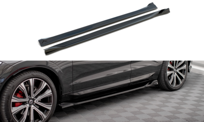 Maxton Design Volvo XC60 R Design MK2 Facelift Sideskirt Diffusers