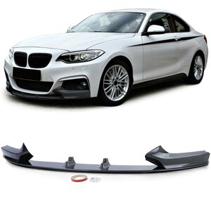 Passend Voor Bmw 2 serie F22 F23 M Pack Splitter Spoiler Voorspoiler Carbon Look