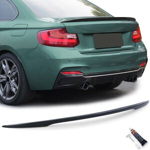 Passend Voor Bmw 2 Serie F22 F23 Coupe Kofferklep Spoiler Achterklep Performance Hoogglans Zwart 