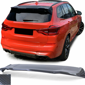 Bmw X3 G01 Carbon Look Dakspoiler Extention Lip Styling Dak Spoiler Vanaf 2017