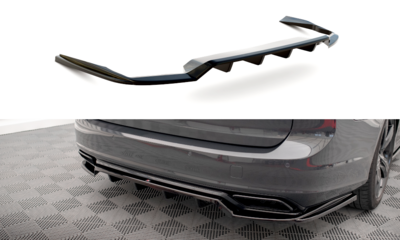 Maxton Design Volvo V90 R Design MK2 Rear Centre Diffuser Vertical Bar Versie 1