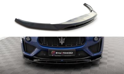Maxton Design Maserati Levante GTS MK1 Splitter Voorspoiler Spoiler Versie 1