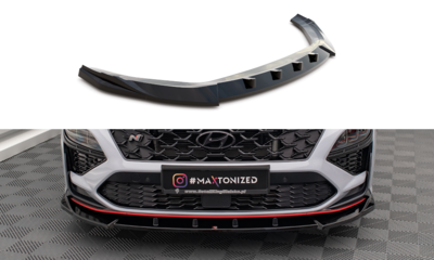 Maxton Design Hyundai Kona N MK1 Splitter Voorspoiler Spoiler Versie 2