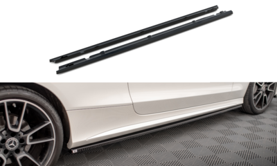 Maxton Design Mercedes C Klasse C205 Coupe AMG Line Facelift Sideskirt Diffusers