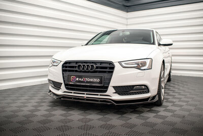 Maxton Design Audi A5 Coupe / Sportback 8T Facelift Splitter Spoiler V2