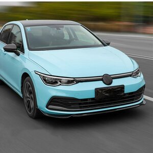 Cup Spoiler Voorspoiler Splitter Lip Hoogglans Zwart Geschikt Voor Volkswagen Golf 8 MK8 Standaard
