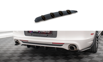 Maxton Design Ford Mustang MK5 Facelift Valance Centre Rear Splitter Versie 1