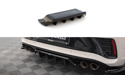 Maxton Design Valance Centre Rear Splitter Versie 1Geschikt Voor Volkswagen T Roc R Facelift 
