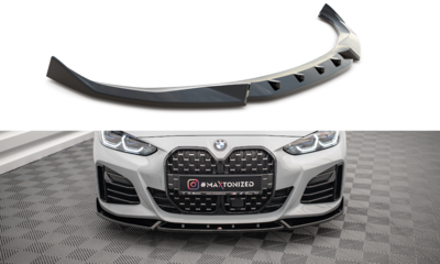 Maxton Design Bmw i4 Gran Coupe G26 M Pakket Voorspoiler Spoiler Splitter Versie 2