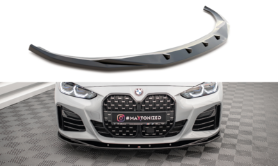 Maxton Design Bmw i4 Gran Coupe G26 M Pakket Voorspoiler Spoiler Splitter Versie 3