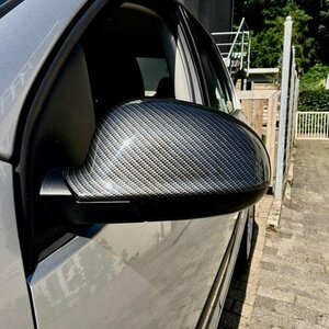  Spiegel Buitenspiegel Spiegelkappen Carbon Look R20 Look Geschikt Voor Volkswagen Golf 5 Eos Jetta Passat B5.5 B6 R20 Look