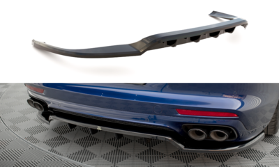 Maxton Design Porsche Panamera 971 E Hybrid Facelift Rear Centre Diffuser Vertical Bar Versie 1