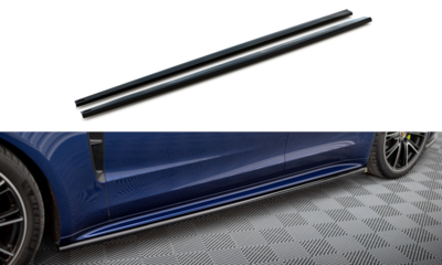 Maxton Design Porsche Panamera 971 E Hybrid Facelift Sideskirt Diffusers Versie 1