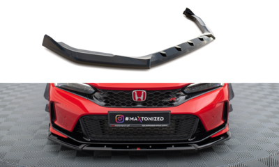 Maxton Design Honda Civic MK11 Type R Voorspoiler Spoiler Splitter Versie 2