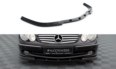 Maxton Design Mercedes CLK W209 Standaard Voorspoiler Spoiler Splitter Versie 2