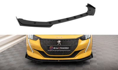 Maxton Design Peugeot 208 GT MK2 Voorspoiler Spoiler Splitter Pro Street + Flaps