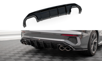 Maxton Design Audi S3 8Y Sedan Rear Valance Spoiler Versie 1