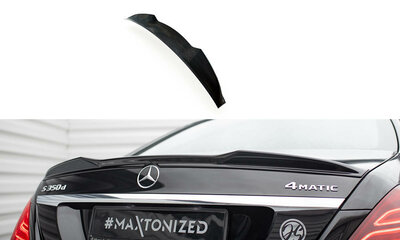 Maxton Design Mercedes S Klasse W222 Standaard Achterklep Spoiler Extention Versie 1