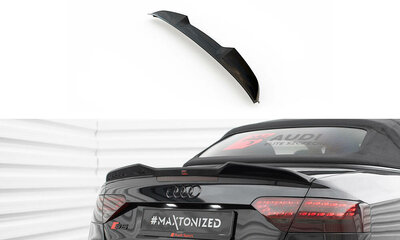 Maxton Design Audi A5 S Line / S5 8T Cabrio Achterklep Spoiler Extention Versie 1