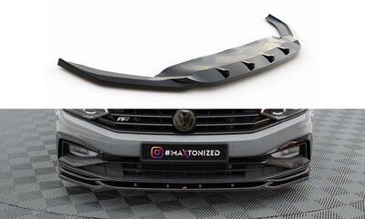 Maxton Design Voorspoiler Spoiler Splitter Versie 2 Geschikt Voor Volkswagen Passat R Line B8 Facelift 
