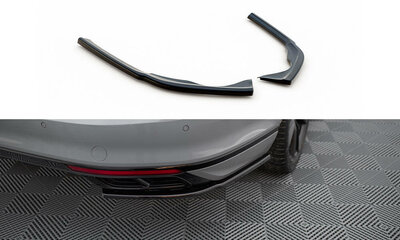 Maxton Design Facelift Rear Side Splitters Versie 1 Geschikt Voor Volkswagen Passat R Line B8 