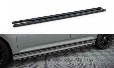 Maxton Design Sideskirt Diffusers Versie 1 Geschikt Voor Volkswagen Passat R Line B8 Facelift 