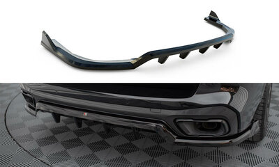 Maxton Design Bmw X5 G05 M Pack Central Rear Valance Spoiler Vertical Bar + Wing