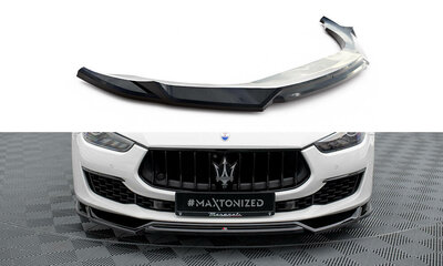 Maxton Design Maserati Ghibli Mk3 Facelift Voorspoiler Spoiler Splitter Versie 2