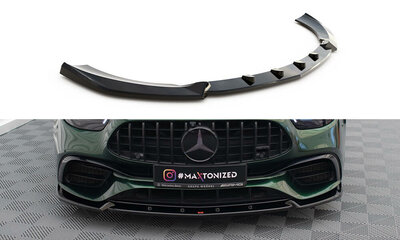 Maxton Design Mercedes E63 AMG W213 Facelift Voorspoiler Spoiler Splitter Versie 2