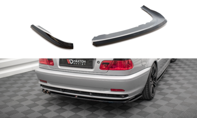 Maxton Design Bmw 3 Serie E46 Coupe Rear Side Splitters Versie 1