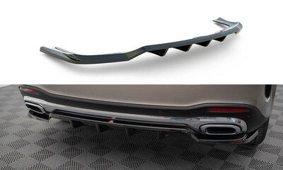 Maxton Design Mercedes GLE W167 SUV AMG Line Rear Centre Diffuser Vertical Bar Versie 1