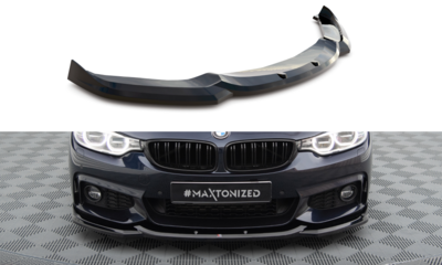 Maxton Design Bmw 4 Serie Gran Coupe F36 M Pack Voorspoiler Spoiler Splitter Versie 2