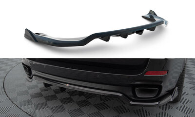 Maxton Design Bmw X5 F15 M Pack Rear Centre Diffuser Vertical Bar Versie 1