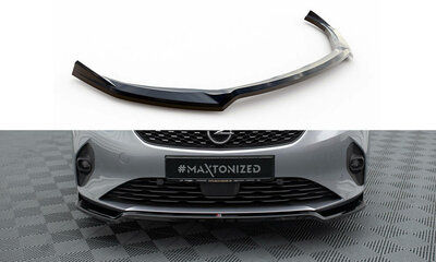 Maxton Design Opel Corsa F Mk6 Voorspoiler Spoiler Splitter Versie 2