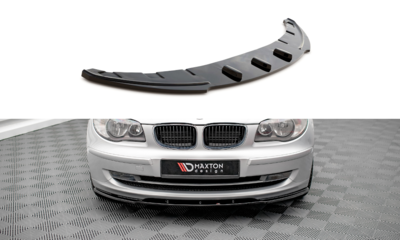 Maxton Design Bmw 1 Serie E81 Facelift Voorspoiler Spoiler Splitter Versie 2