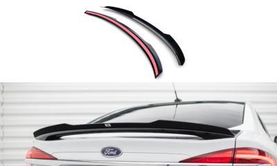 Maxton Design Ford Mondeo Sport MK5 Facelift / Fusion Sport Achterklep Spoiler Extention Versie 1